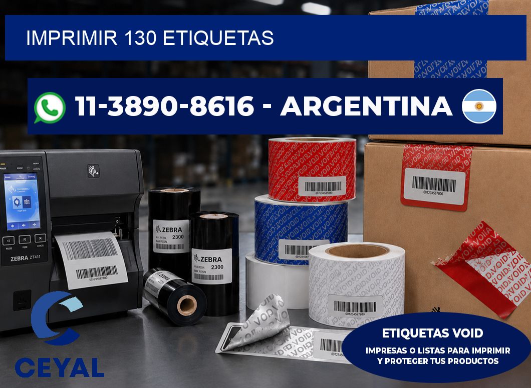 IMPRIMIR 130 ETIQUETAS