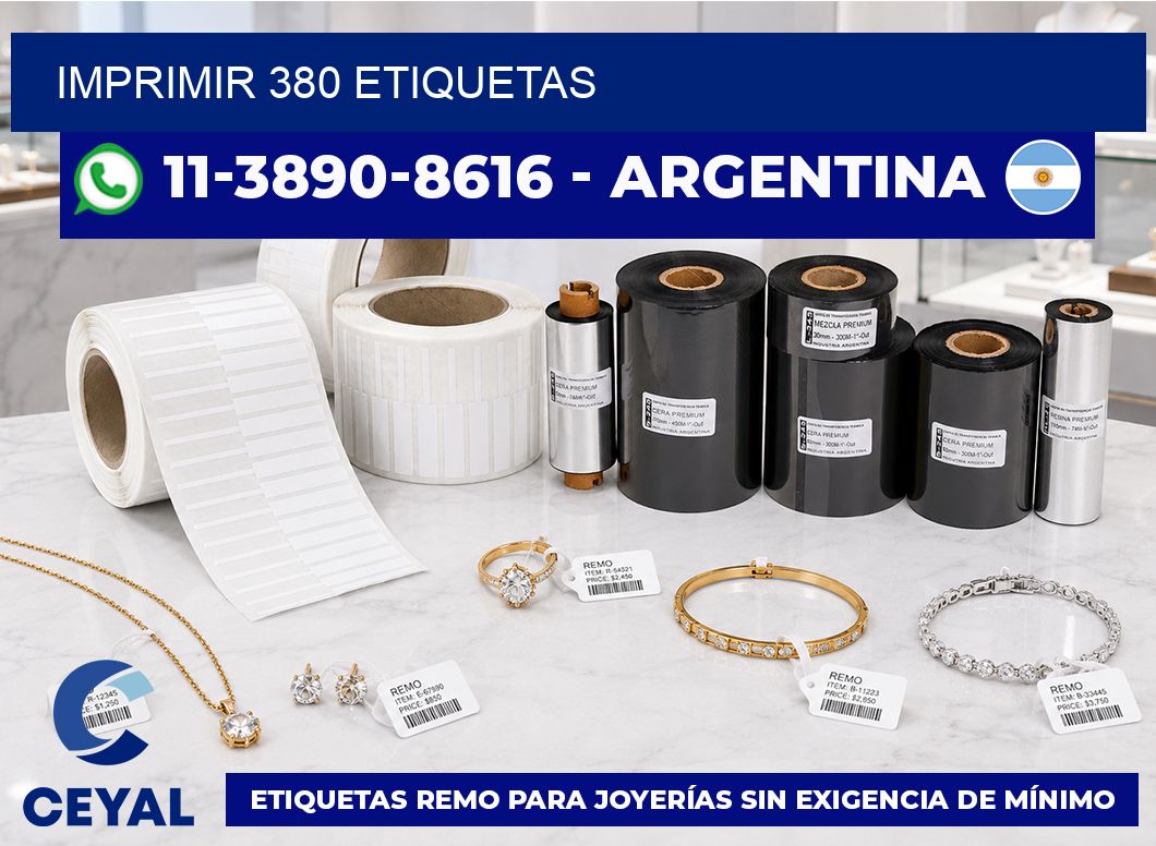IMPRIMIR 380 ETIQUETAS