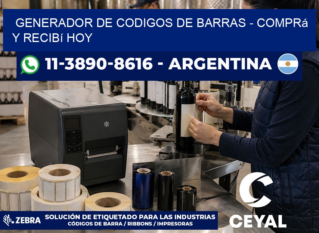 generador de codigos de barras – Comprá y recibí hoy