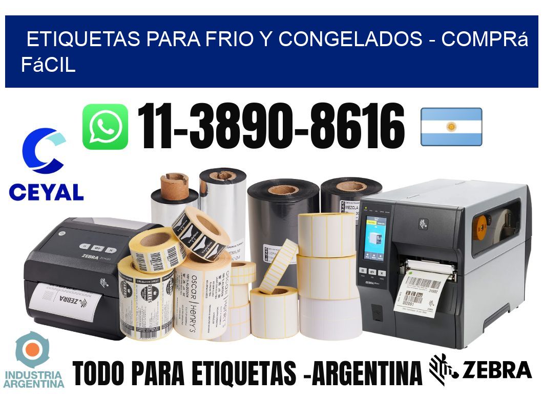 ETIQUETAS PARA FRIO Y CONGELADOS - Comprá fácil