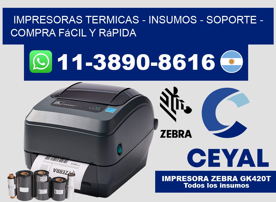 IMPRESORAS TERMICAS - INSUMOS - SOPORTE - Compra fácil y rápida
