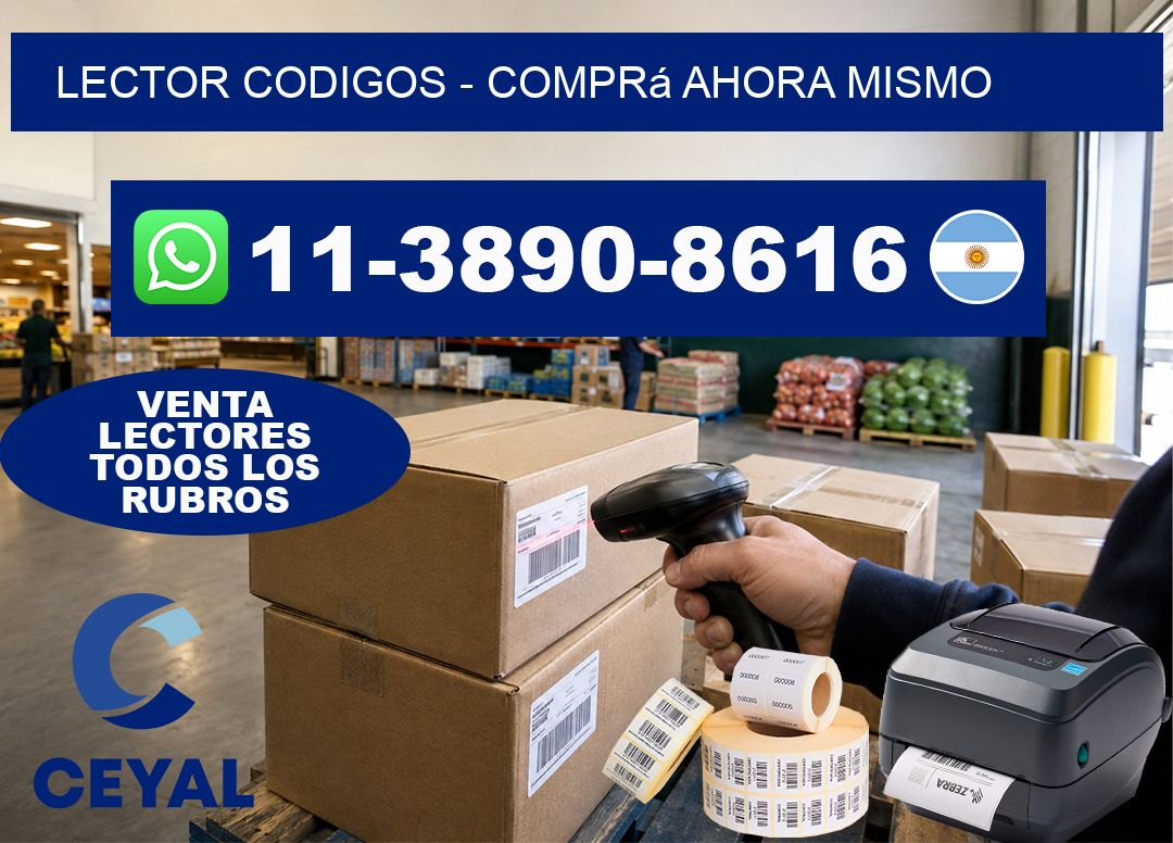 LECTOR CODIGOS - Comprá ahora mismo