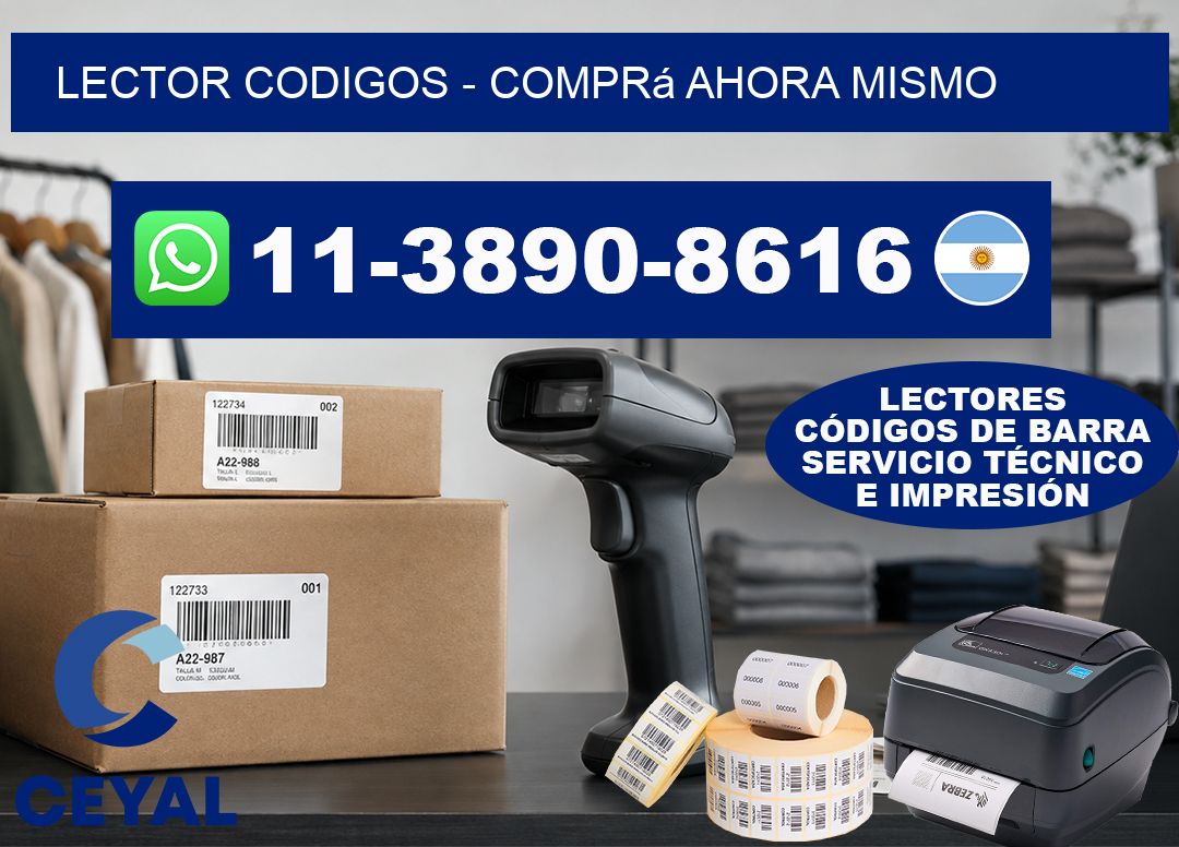 LECTOR CODIGOS - Comprá ahora mismo
