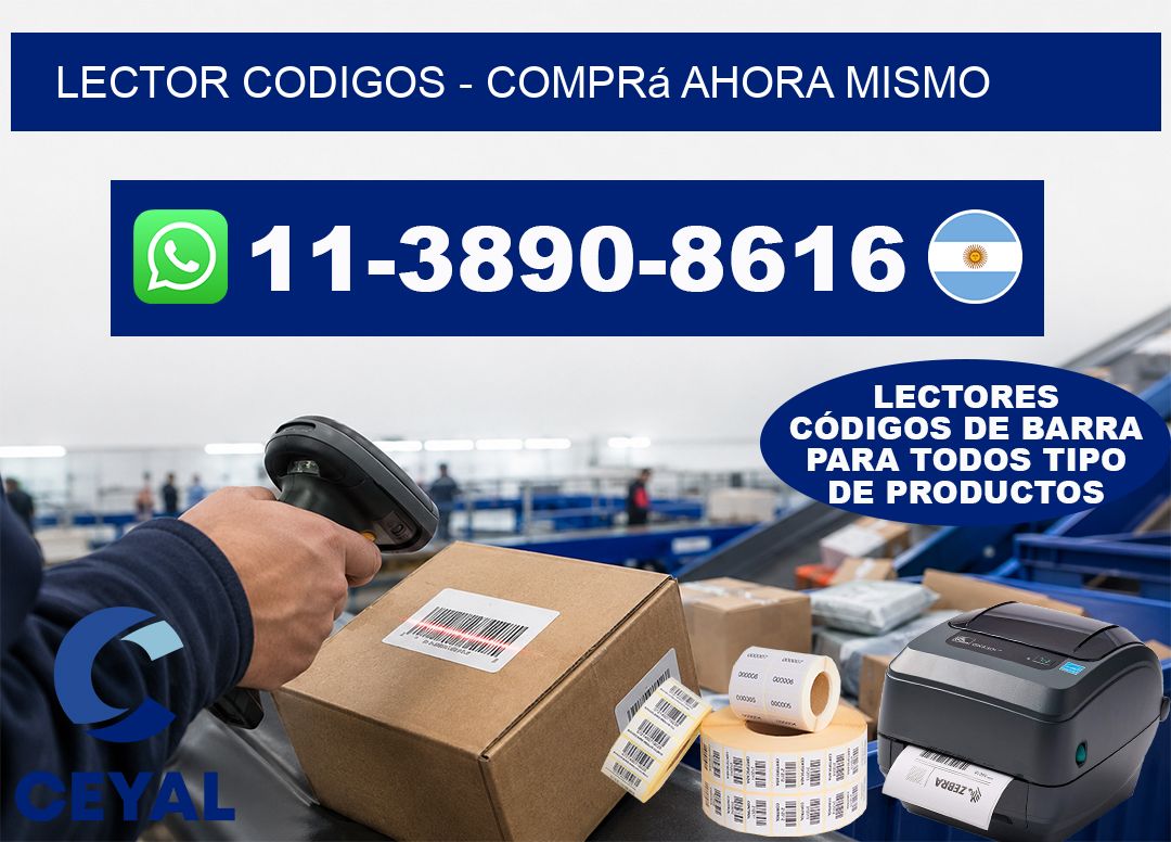 LECTOR CODIGOS - Comprá ahora mismo