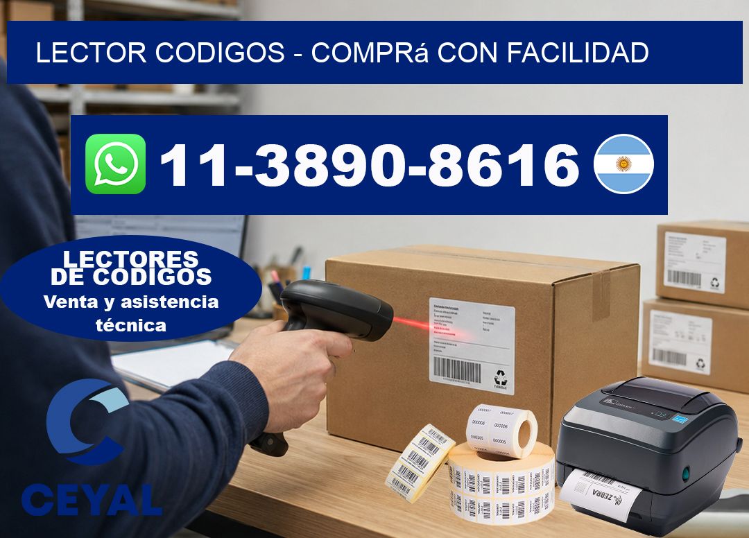 LECTOR CODIGOS - Comprá con facilidad