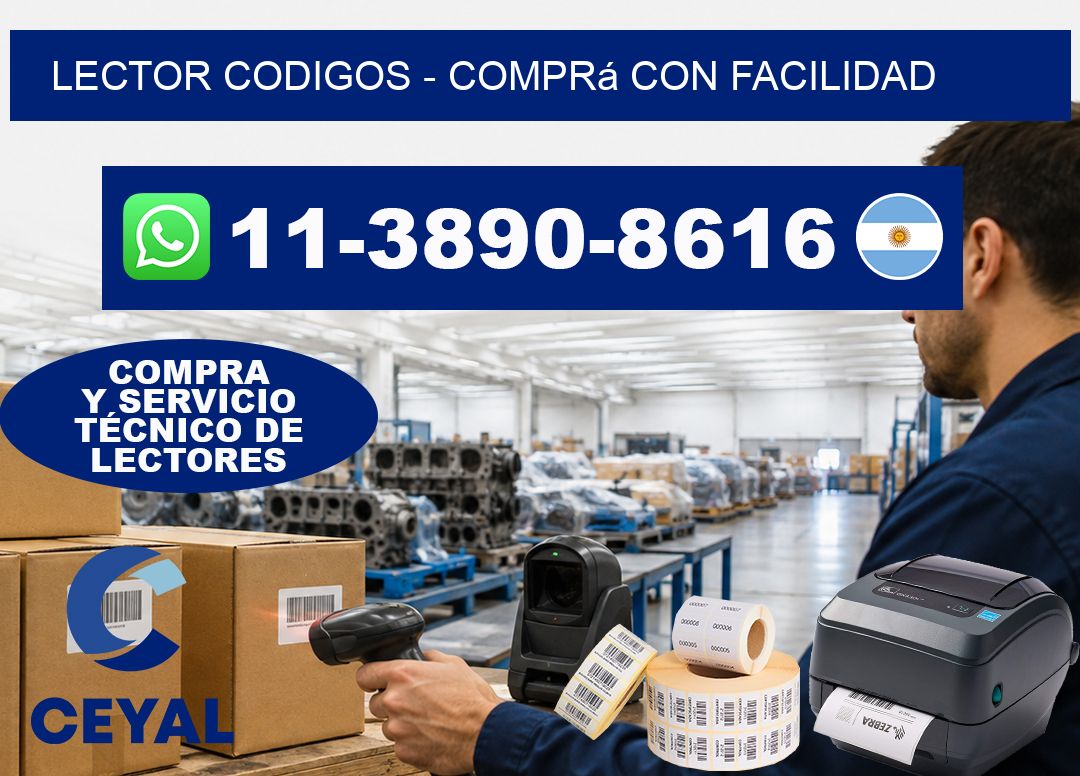 LECTOR CODIGOS – Comprá con facilidad