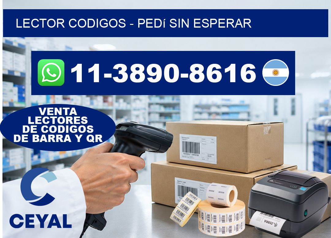 LECTOR CODIGOS - Pedí sin esperar