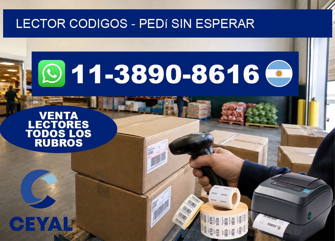 LECTOR CODIGOS - Pedí sin esperar