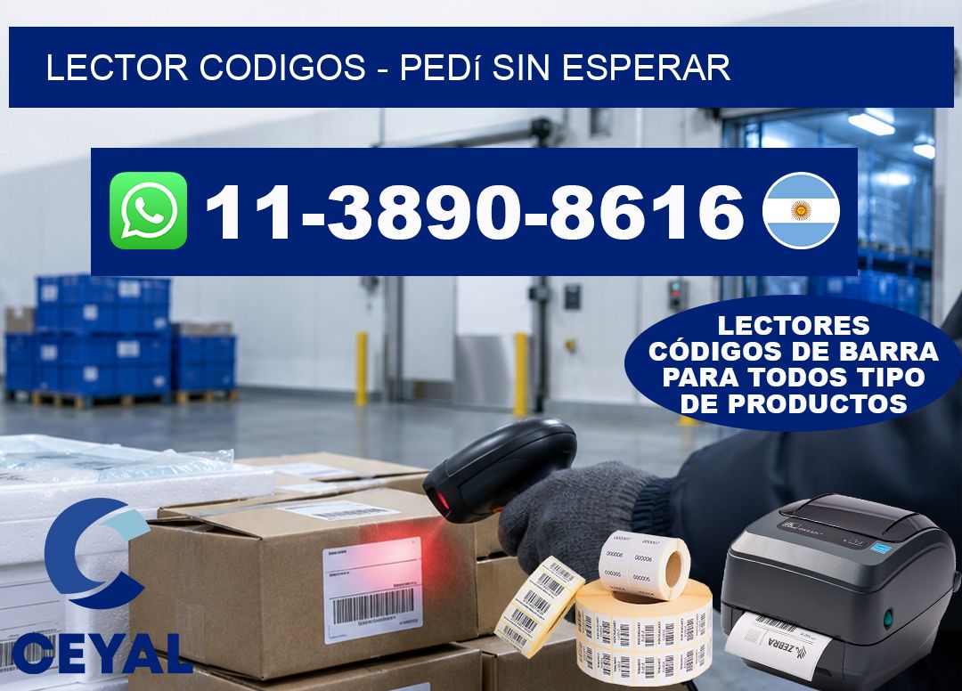 LECTOR CODIGOS - Pedí sin esperar