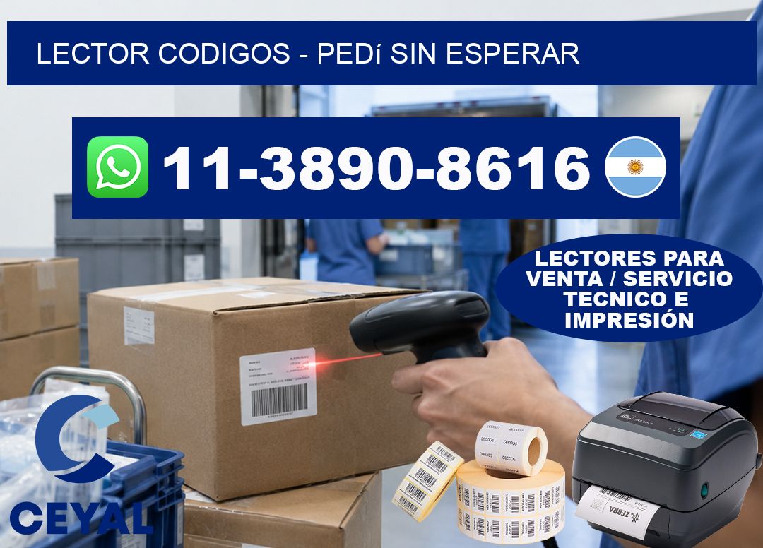 LECTOR CODIGOS – Pedí sin esperar