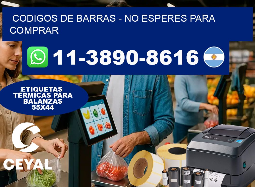 codigos de barras – No esperes para comprar