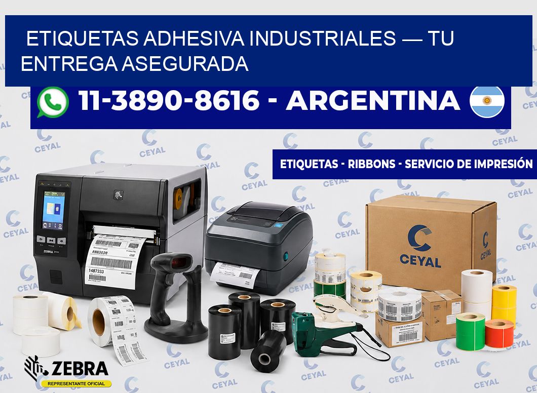 etiquetas adhesiva industriales — Tu entrega asegurada