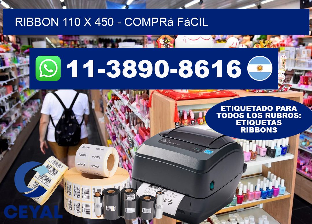 ribbon 110 x 450 - Comprá fácil