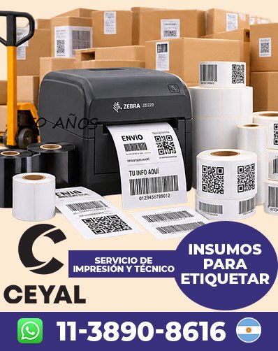 DONDE COMPRAR INSUMOS ROLLOS TERMICOS PARA ZEBRA - Consultalo hoy