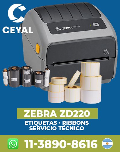 ETIQUETA TEXTIL ZEBRA SAN JUAN ARGENTINA