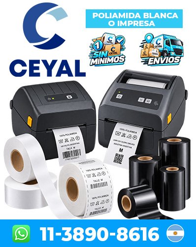 Etiquetas de lavado con código de barras zebra GK420t