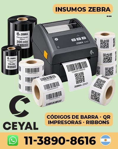 RIBBON RESINA DE IMPRESION - Completá tu stock