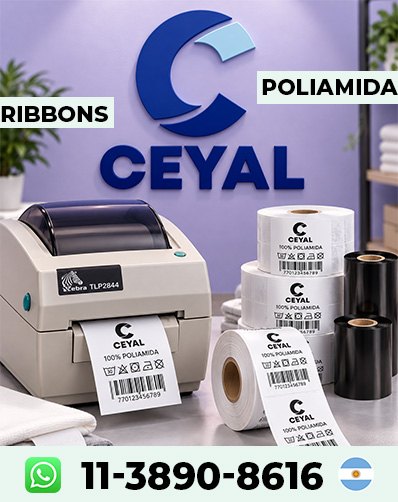 ROLLOS DE RIBBON ZEBRA - Hacé tu consulta