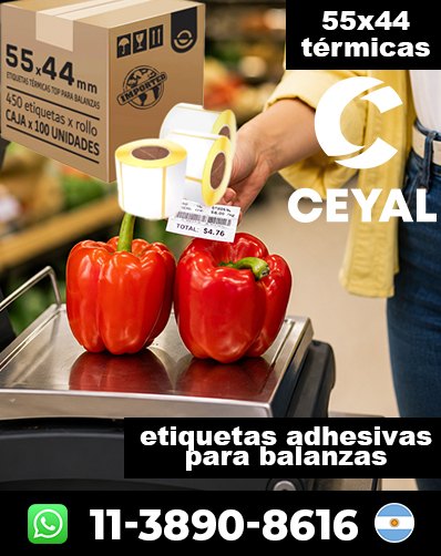 ROLLOS TÉRMICOS PARA BALANZAS - Comprá en pocos pasos