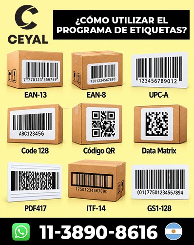 etiquetas para impresión Arg