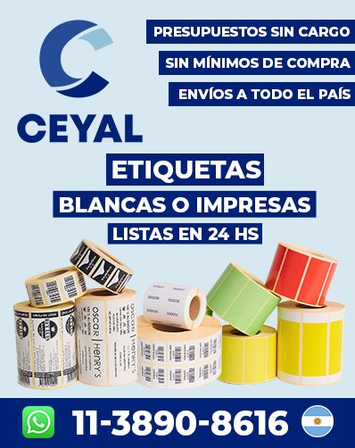 etiquetas térmicas 50×25 – Comprá sin mínimos